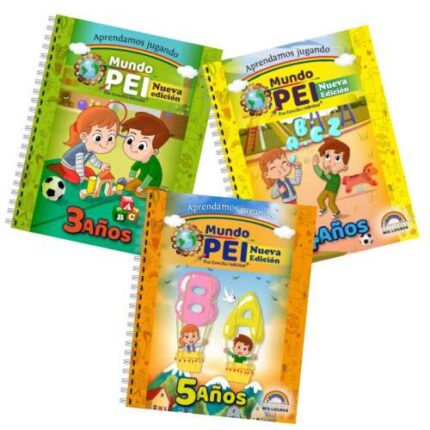 Pack Mundo PEI 3,4 y 5años NE